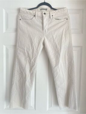 Vince Cream Corduroy Straight Pants